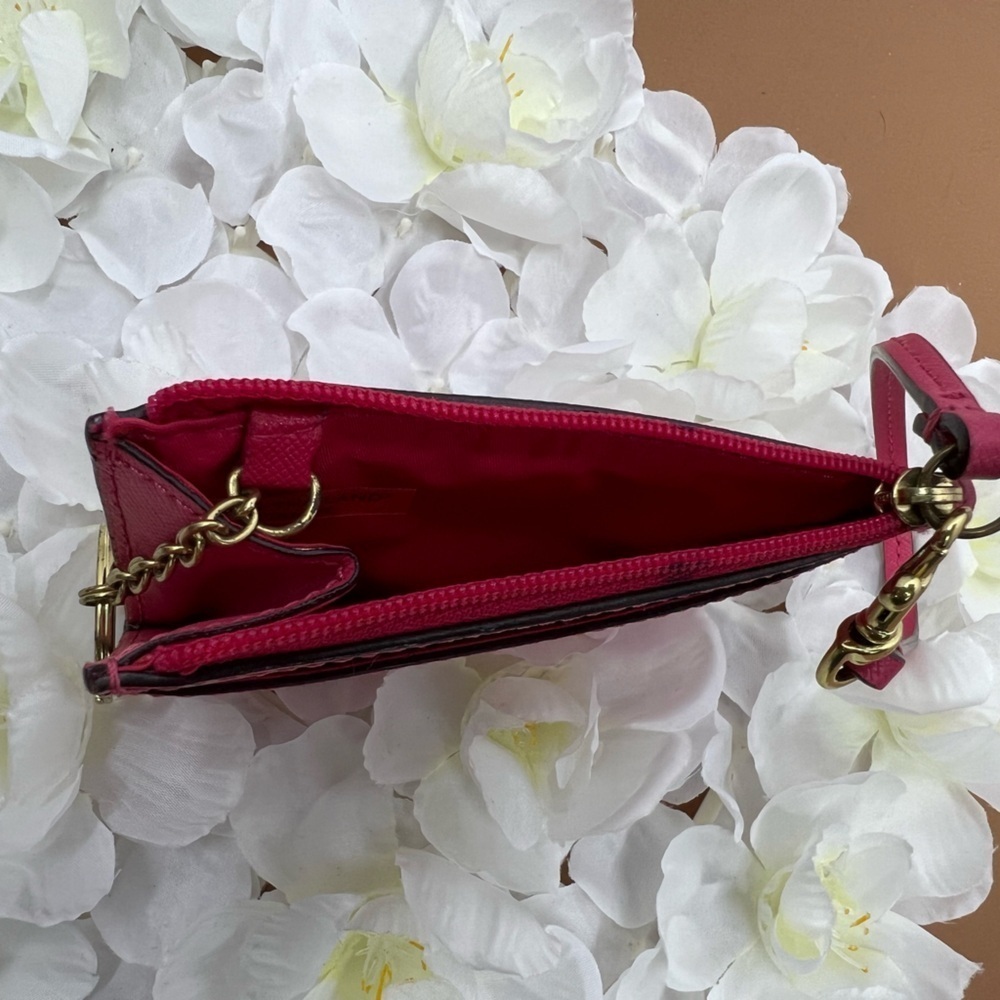 COACH small Pink wallet - Picture 5 of 10